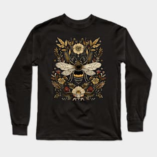 Discover The Bees And Flowers Long Sleeve T-Shirt